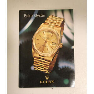Rolex Oyster Catalog Booklet